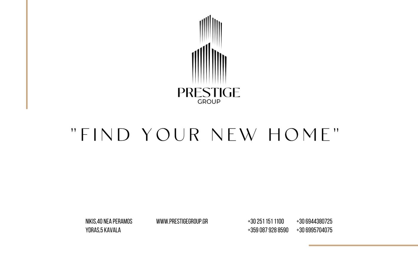 Important announcement! We have moved! - Prestige Group Cyprus