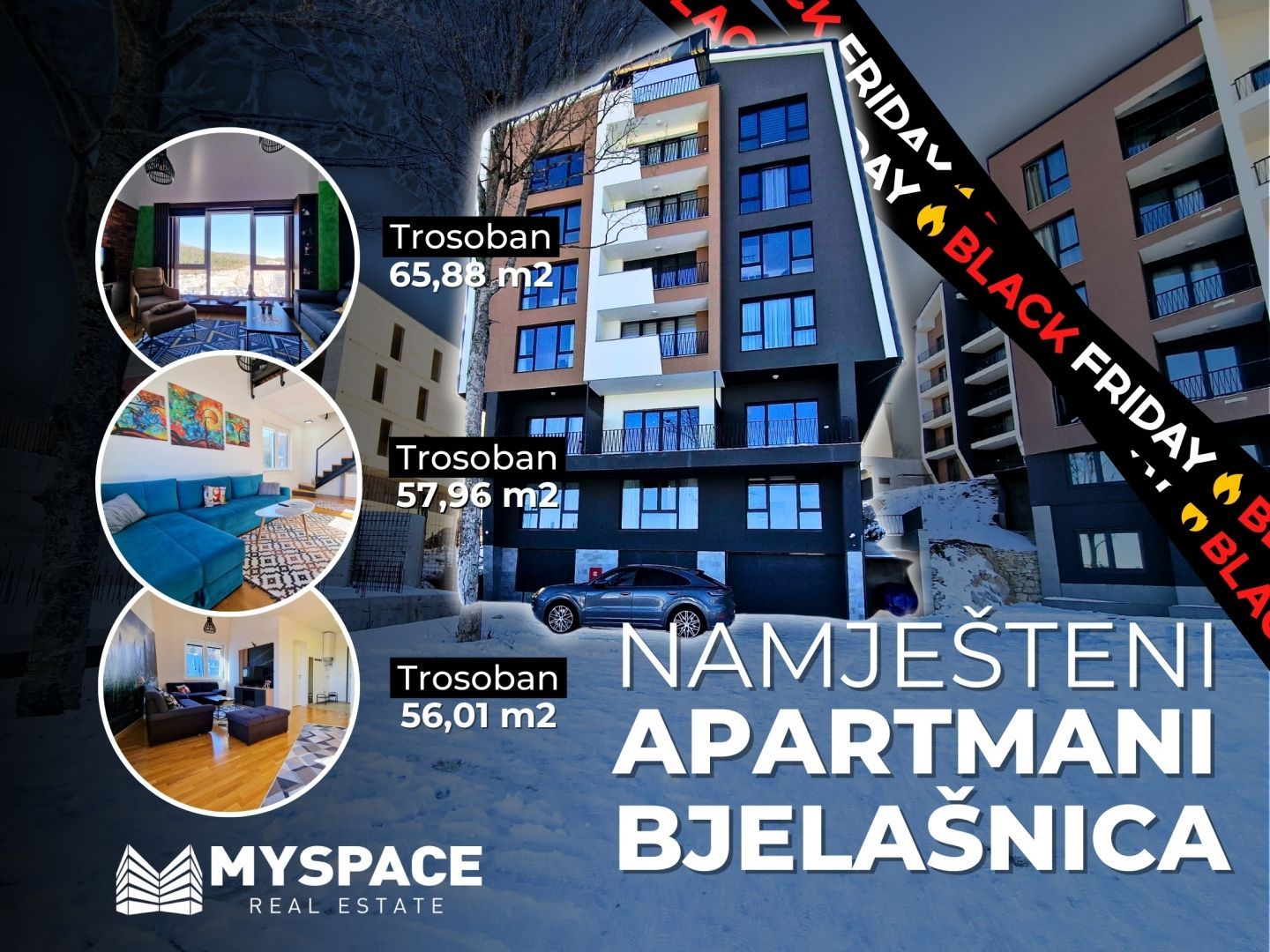 Stan 56 m2 na prodaju Sarajevo, Trnovo