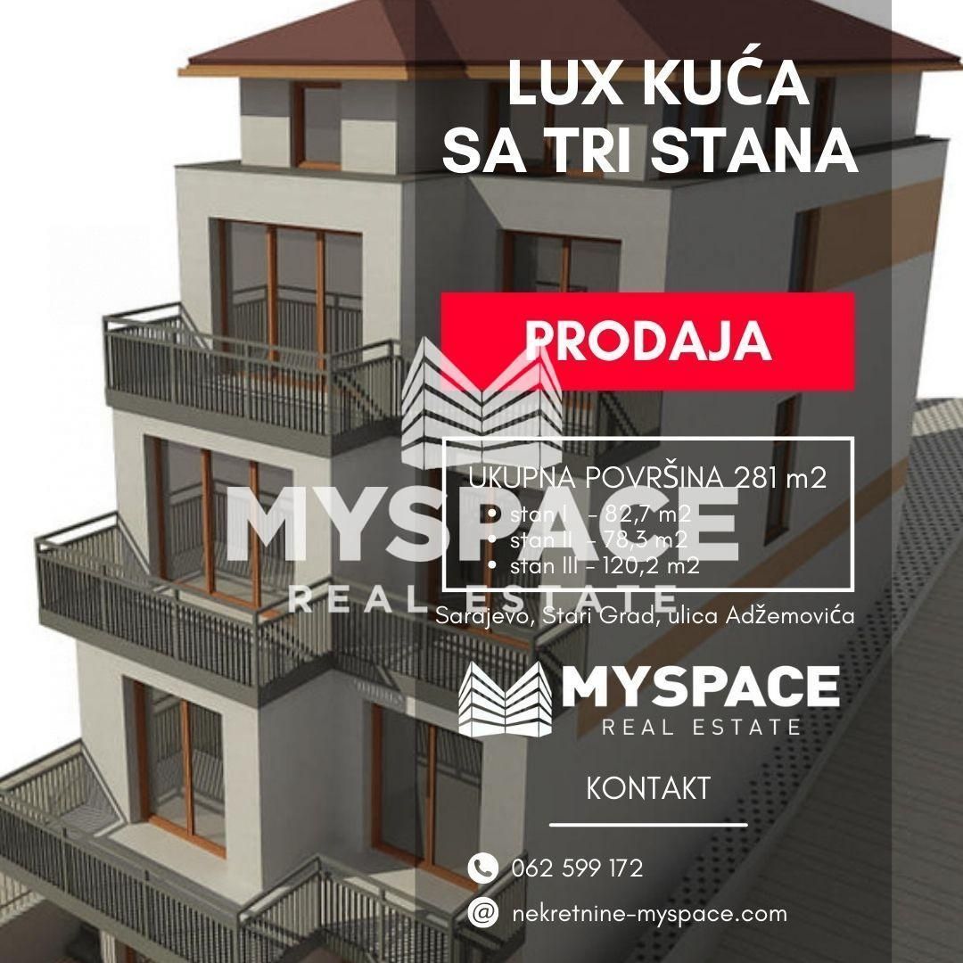 Kuća 281 m2 na prodaju Sarajevo, Stari Grad Sarajevo