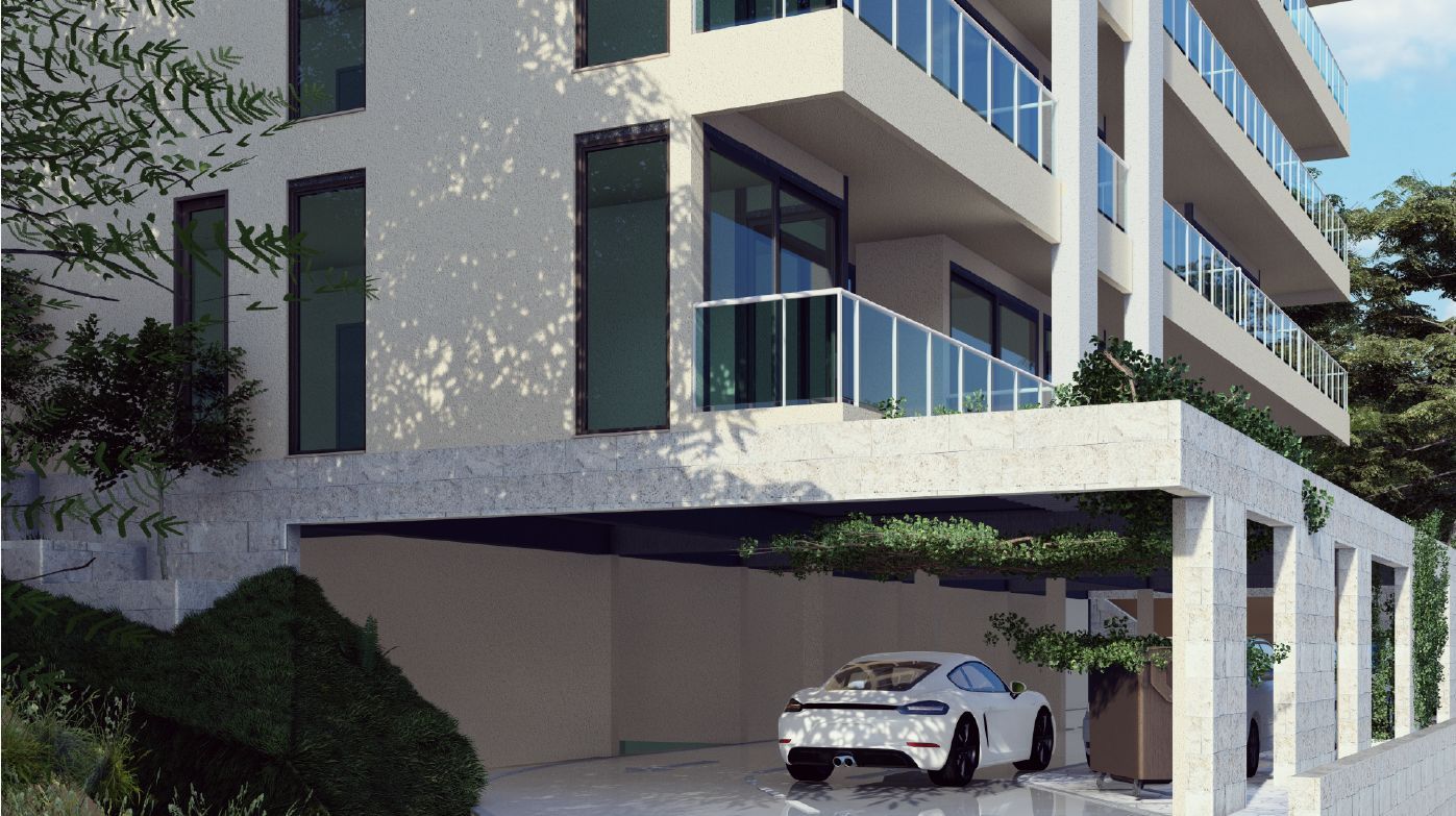 Luxury Neoclassical Apartment in Komosevina, Budva