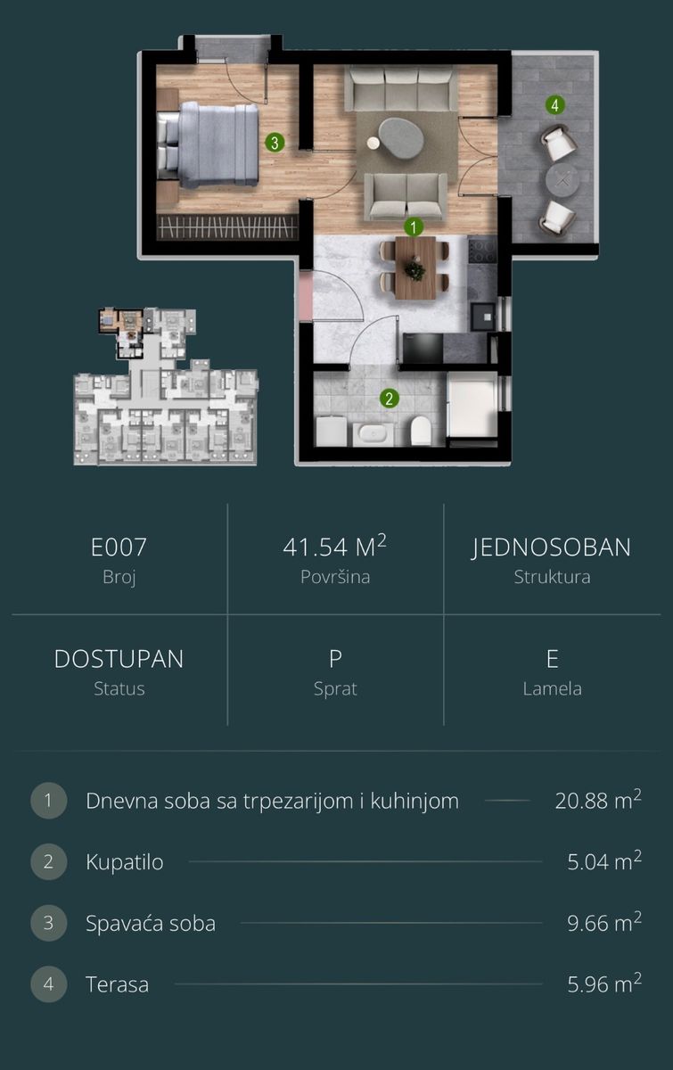 Cozy Apartment in Polje (Bar) 2