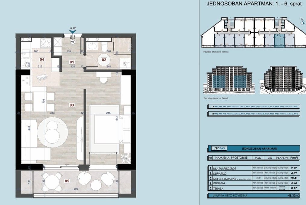 Exquisite 1-Bedroom Apartment in Bjelisi, Bar, Montenegro 8