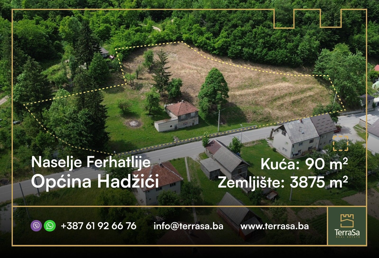 Kuća 90 m2 na prodaju Hadžići, Ferhatlije