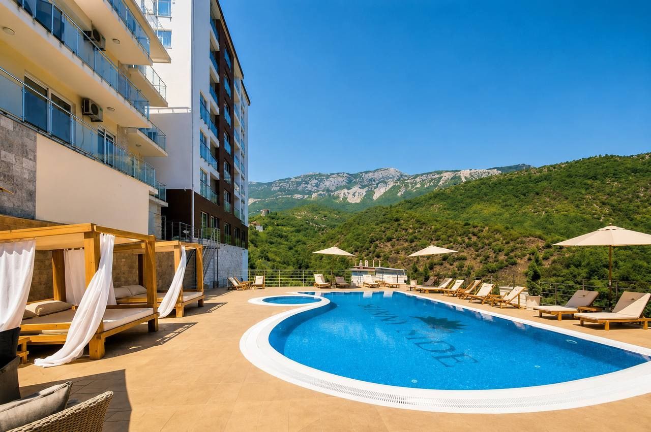 Jednosoban stan u Sunny Side Wellness Resort & Spa, Bečići, 51 m² 2
